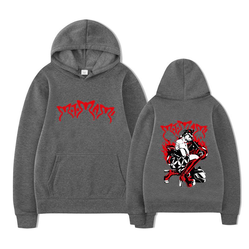 Motomami Black Hoodie Rosalia Graphic Sweatshirt Men Long Sleeve Sweatshirts Women Streetwear Pullovers Sudaderas