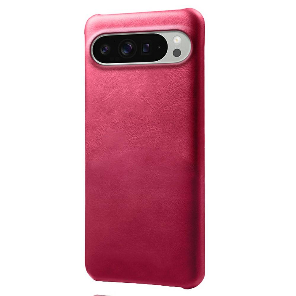 For Google Pixel 10 Pro XL Case Calf Texture PU Leather Hard PC Protective Phone Cover