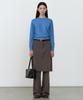 MUSINSA STANDARD WOMAN Women'S Skirt Layered Slacks [Khaki Brown]