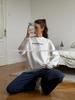 100% Cotton Long Sleeve Letter Print T-Shirt - Autumn European & American Style, New Loose Fit, Comfortable & Simple.