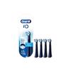 BRAUN Oral-B iO Replacement Brush Heads, Genuine Product, Ultimate Clean, 1-Year Supply (4 Brushes) [For iO Series Only] iORBCB-4EL Black