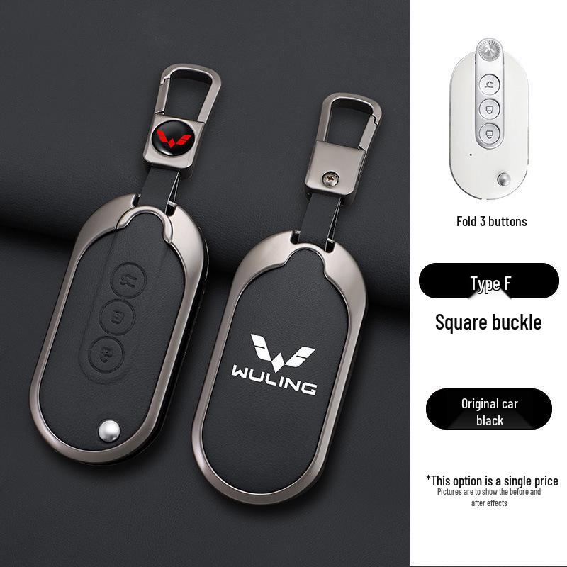Wuling Hongguang Mini 3rd Gen Key Cover with Buckle for Macaron Series