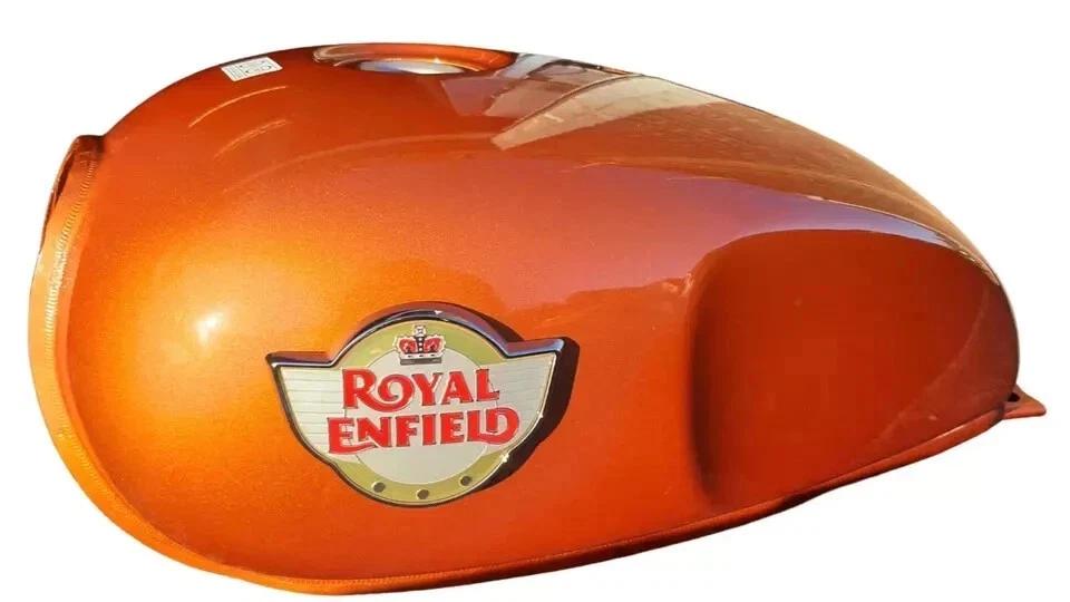 Genuino Se Adapta a Royal Enfield Interceptor 650cc Gasolina Gas Tanque De...