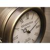Akizuki Boeki Wall Hanging Double Sided Clock Station Clock Wall Store Wall Clock Station Antique European Retro Style Imported W32 X D10 X H36cm X
