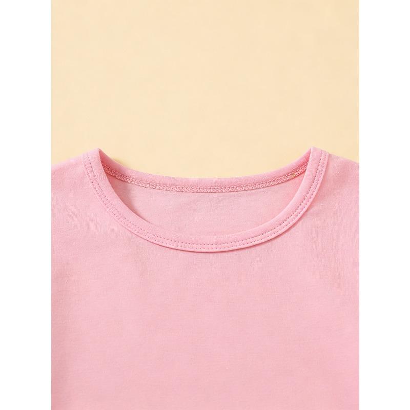 European sizes A Seasonal T-Shirt Suitable for Outdoor Activities, Featuring a Cute And Creative Ice Cream Cone Print with a Bow