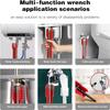 14 In 1 Faucet and Sink Wrench   Multifunctional Plumbing Wrench for Bathrooms Toilets Kitchens Sinks