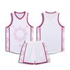 Women's Trendy Basketball Team Jersey Set - Customizable with Numbers and Letters