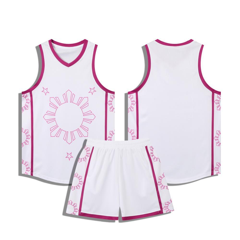 Women's Trendy Basketball Team Jersey Set - Customizable with Numbers and Letters
