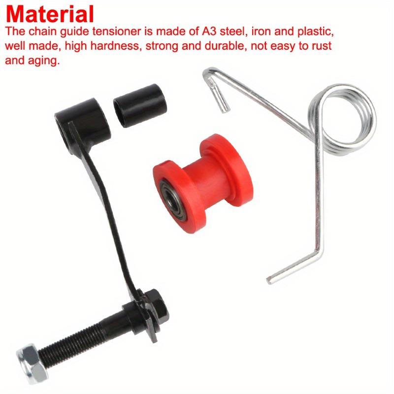 Zubehör Motorradteile Ersatzteile Versteller Kettenschleifer Führung für ATV 110 125 150 200 250ccm Spanner Ersatz