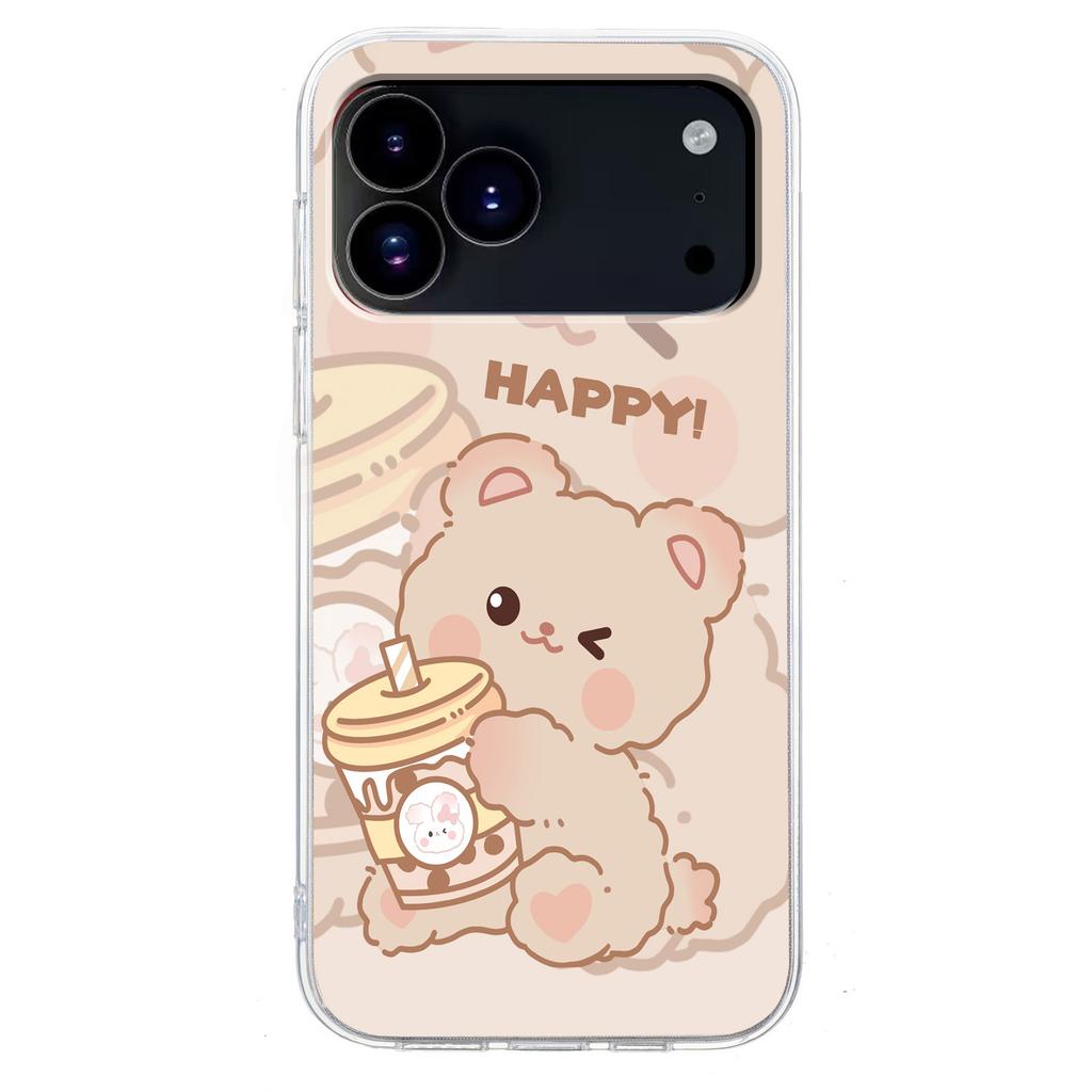 For iPhone 17 Pro Max Case Soft TPU Pattern Printing Phone Cover
