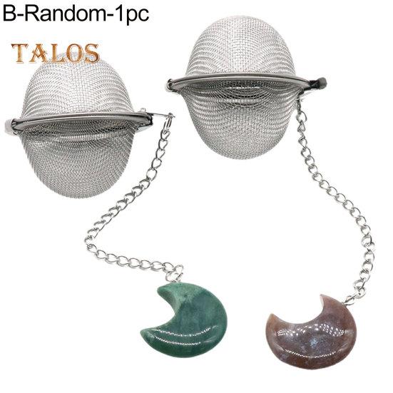 Teesieb, mondförmige Filtration, hochfest, robust, für Hot Pot-Gewürze, Teesieb-Kugel für Cafés