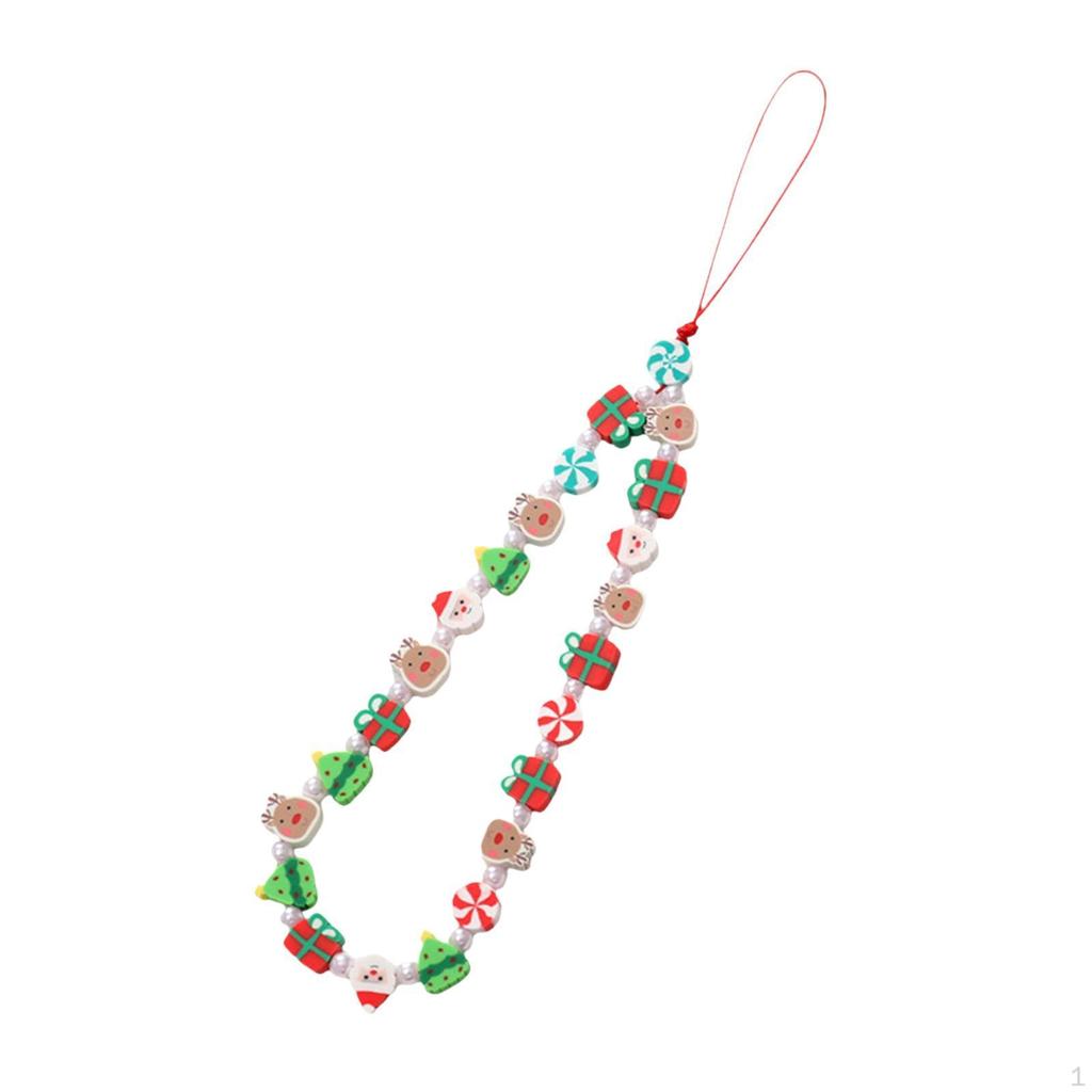 Phone Lanyard Charm Christmas Ornament Multifunctional Easy to Use Accessories