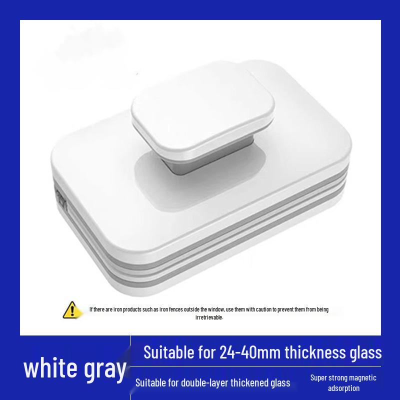 Strong Magnetic Double-Sided Window Cleaning Brush for Single/Double-Layer Glass