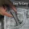 1pc Titanium Alloy Multi-Key Organizer, Portable Outdoor EDC Tool with 360° Rotating Keychain,Secure Key Storage for Home, Office, Travel, Camping