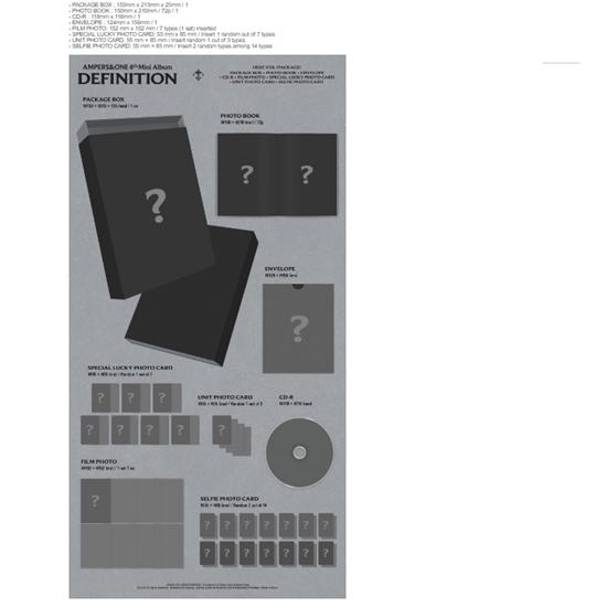 AMPER AND ONE - 4. Mini-Album - ??DEFINITION (HIER Version)