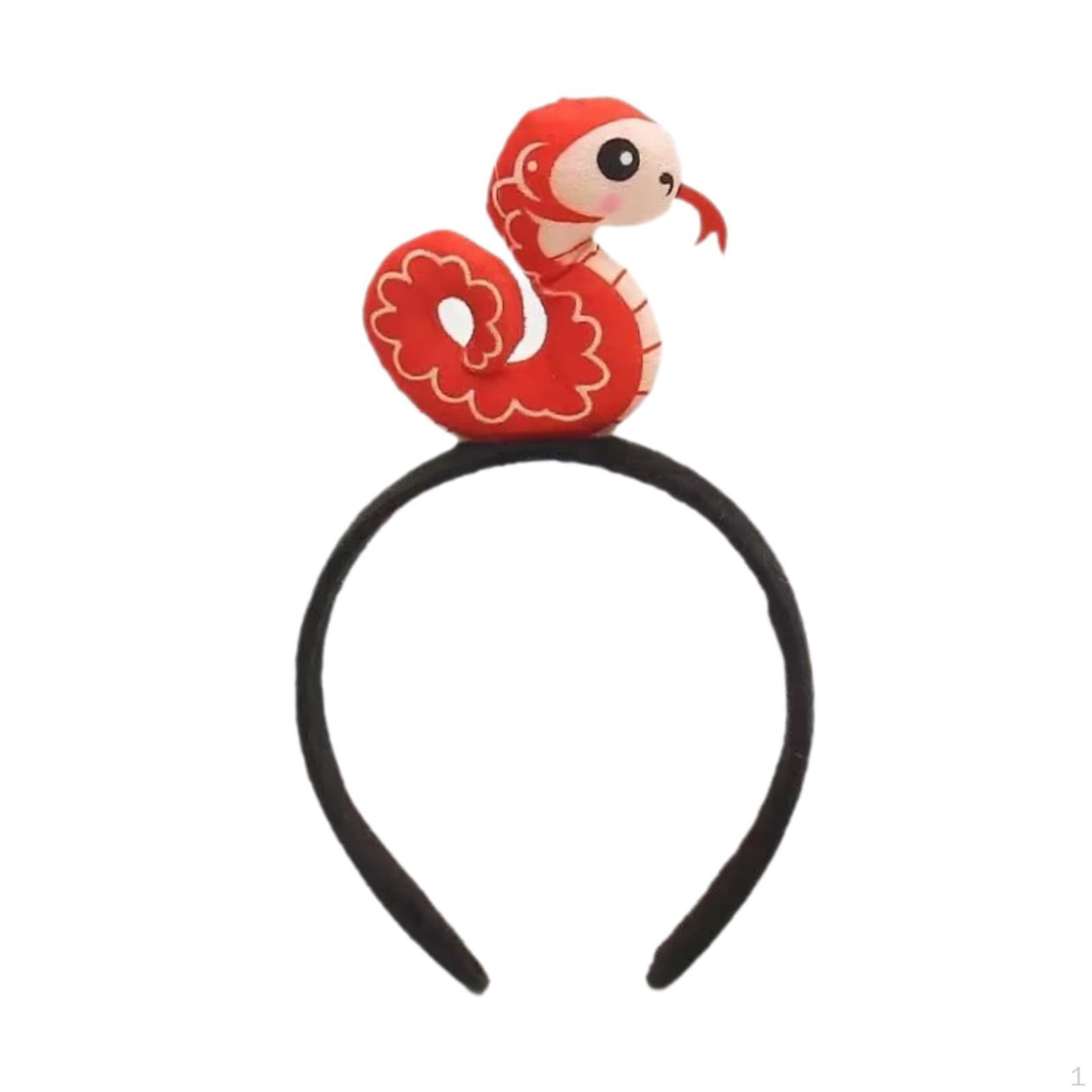 

Повязка на голову в виде змеи, мультяшный головной убор для вечеринки, ролевой игры, дня рождения, выступления