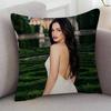 Singer Addison Rae Game For Cartoon Print Peripheral Pillow Case Cushion Cover Home Decor Birthday Gift Pillowcover