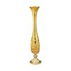Elegant Antique Engraved Metal Flower Vases With Narrow Opening Bud Vases For Home Table Decors And Floral Arrangements