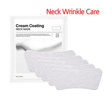 Cream Coating NECK MASK 5 Sheet