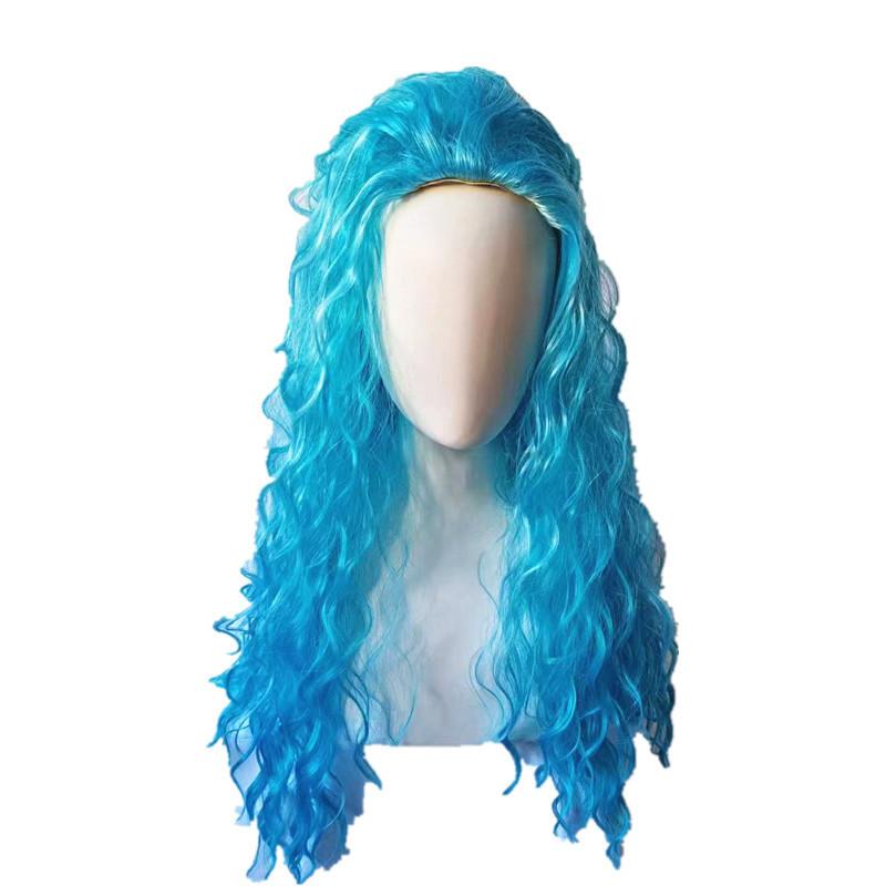 Stunning 2024 Descendants 4 Vampire Heir Long Wavy Wig For Cosplay With High Temperature Fiber