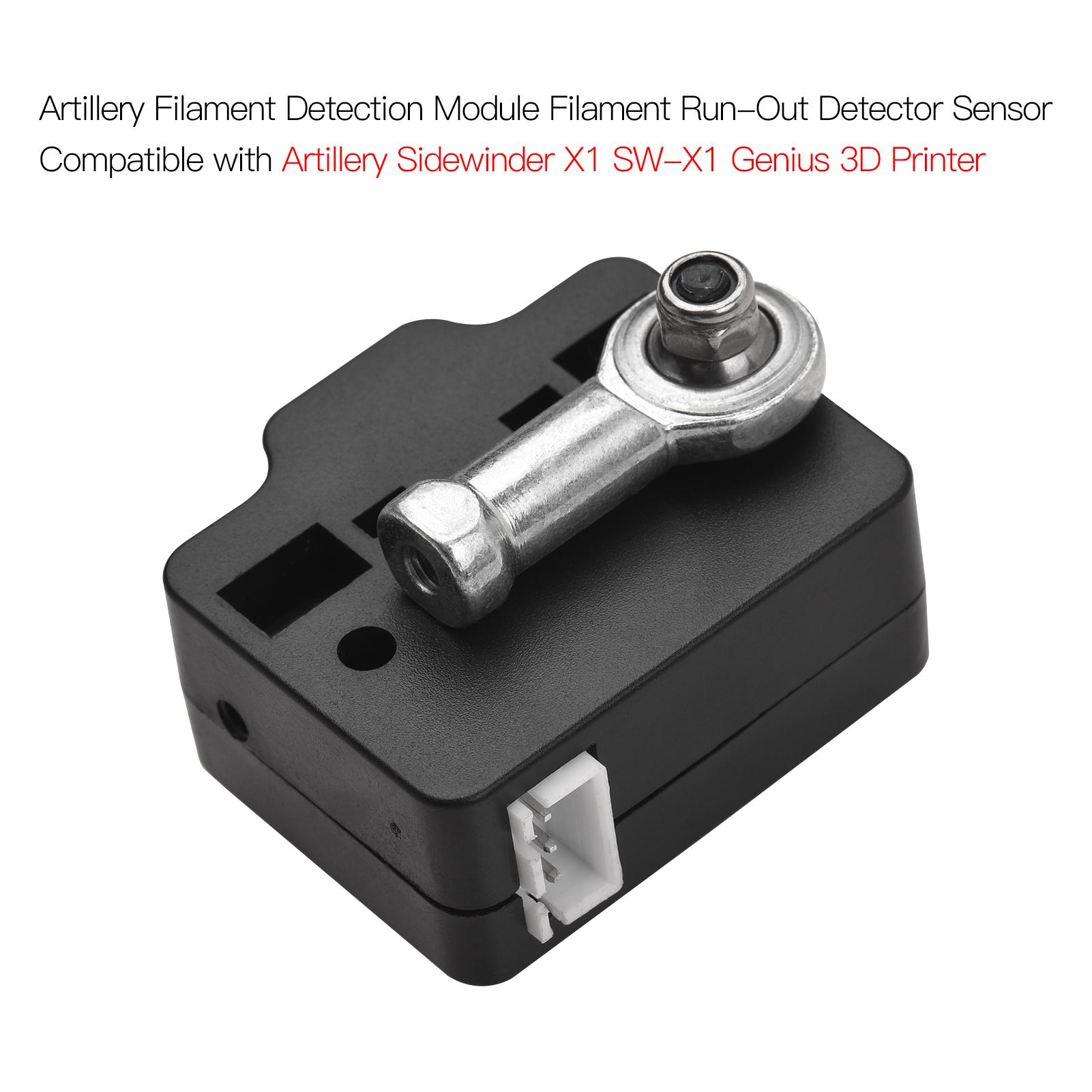 Painter Black Artillery Filament Detection Module Filament Run Out Detector Sensor Compatible With Artillery Sidewinder X1 Sw X1