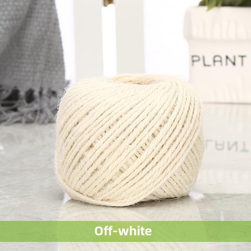 Vintage Style Colored Hemp Rope for DIY and Photo Clips (1.5-2mm, 25m/50m/100m)