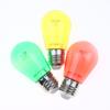 Plastics Colorful S14 Led Bulb 220V E27 2W Replaceable For String Light Halloween Birthday Party Bar Festival Decoration Lights