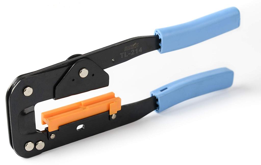 IWISS Flat Cable Crimping IDC Crimper 214 TL-214 Tool,