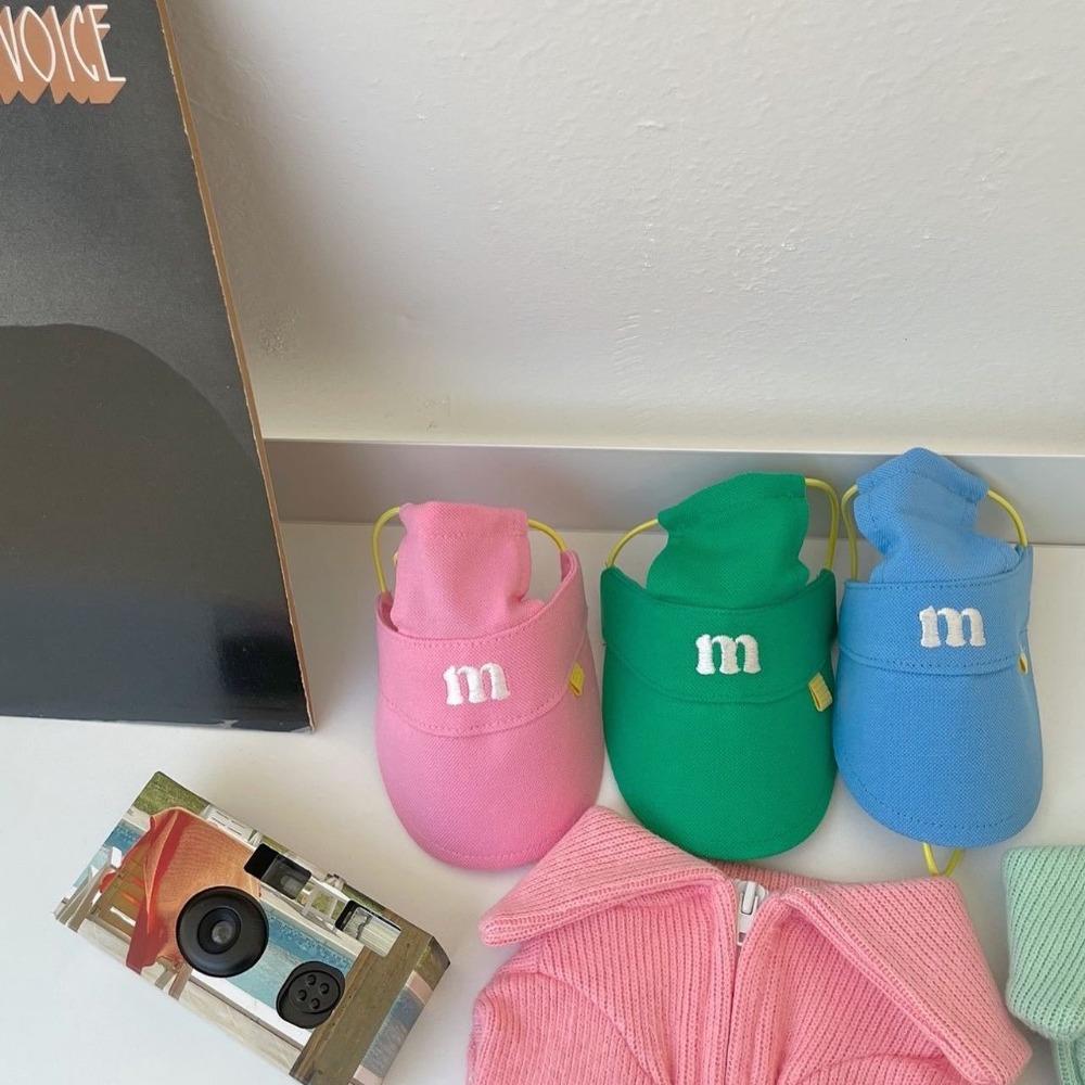 

Cute Dog Sunscreen Cap Fashion Three-color Sun Hat Outdoor Accessories Dog Hat Summer M синій