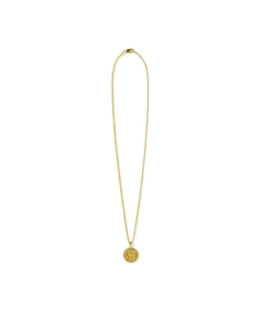 Thisisneverthat Gd Dancing Bears Necklace Gold