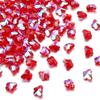 50Pcs/Lot 10×8mm Crystal Beads Transparent Colorful Butterfly Shape Hole Size 1.2mm Loose Beads Diy Jewelry Bracelet Necklace