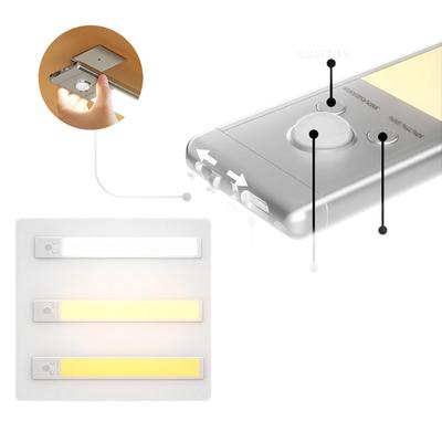 Indoor Motion Sensor Light 3 Color Temperature Adjustable Lighting Closet Lights Motion Sensored For Family Friend Elderly Kids