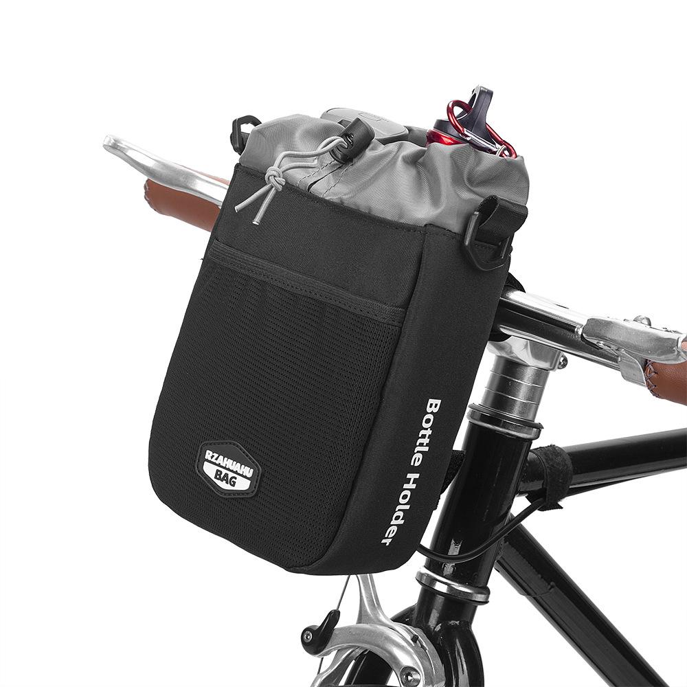 Bicycle & Motorcycle Handlebar Storage Bag - Electric Vehicle Compatible, Phone Holder, Front Hanging Pocket