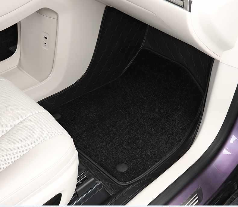 Luxeed R7 Full Coverage Double Layer Carpet Floor Mats
