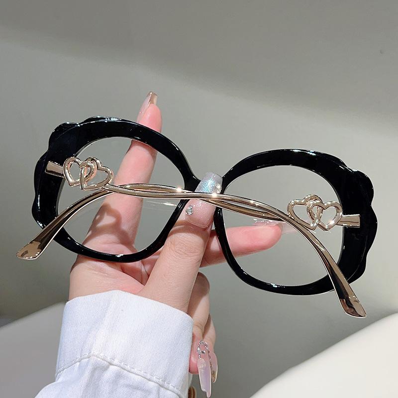 Vintage Leopard Blaulichtblockierende Optische Brille Damen Luxusmarke Designer Myopie Individuell Anfertigen Sehstärke Brillen Großes Gestell