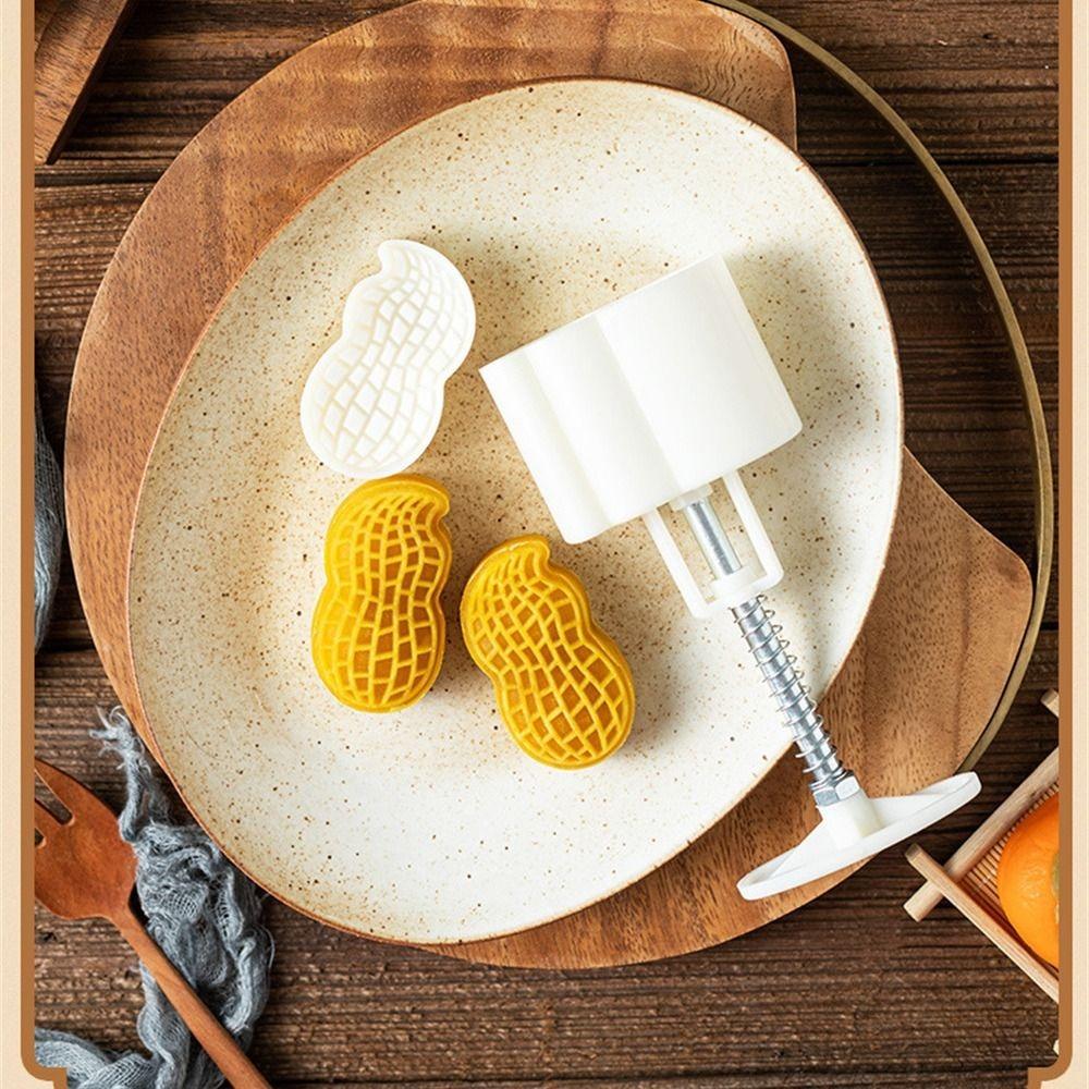 DIY Peanut Shape Cake Mold Plastic Baking Tool New Kitchen Accessories Gadgets