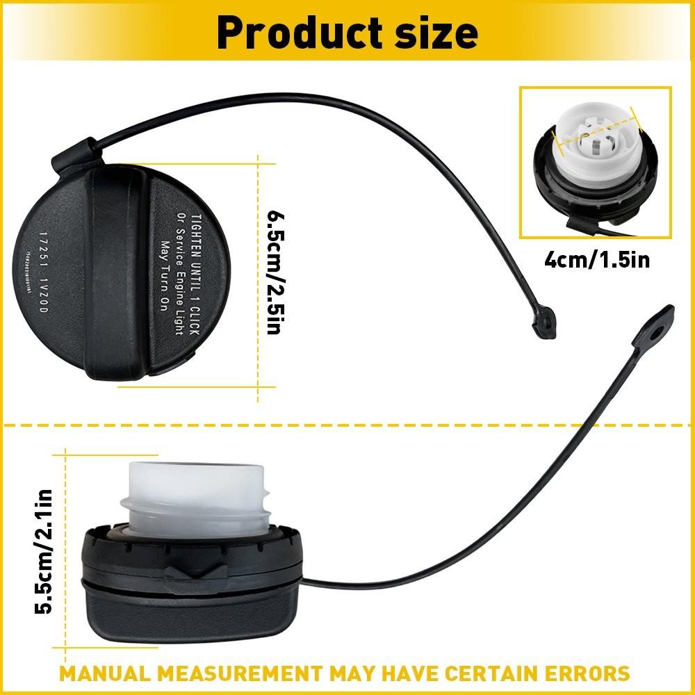 Fuel Gas Tank 17251ZZ62D Cap Fit For 2011-2020 Nissan Frontier Nissan NV1500 201