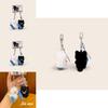 Fish Cat Plush Keychain With Cute Anime Style For Bags And Keys