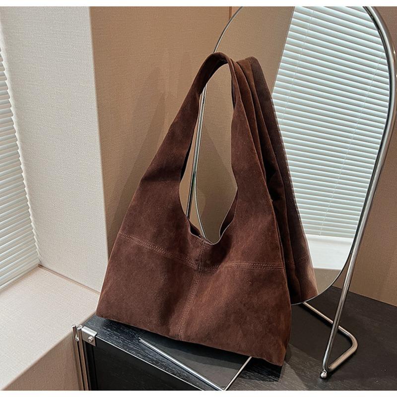 Large-capacity, Niche, Retro Commuter Single-shoulder, Underarm, Hand-held Tote Bag