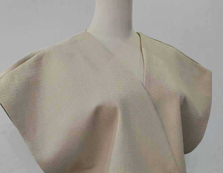 

Шикарный приталенный асимметричный жилет без рукавов для женщин X-Large бежевый