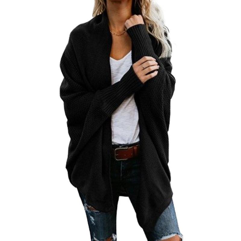 Winter Women's Sweater Cardigan Large Size Sweater Coat Casual Sweater