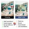 TUREZING Presbyopia Eyeglasses Vision High Definition Optical Lenses Correction Lenses with Doctor Prescribed Diopter Glasses for Ladies and