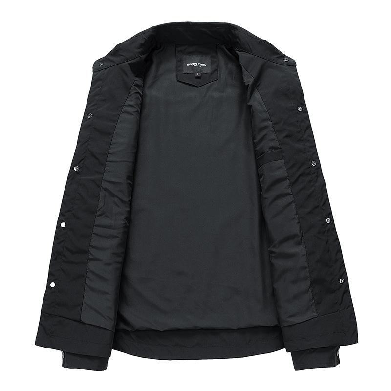 Geacă de Vânt Casual de Primăvară Toamnă pentru Bărbați Jachetă Cargo Ușoară Militară Bomber Palton pentru Bărbați Jachetă Cămașă cu Mânecă Lungă cu Buzunar