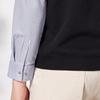 Men's Faux Two-Piece Shirt Collar Knitted Sweater