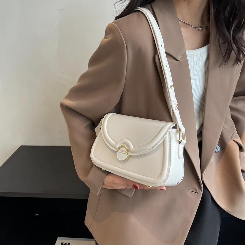 

Модная сумка Новая наплечная сумка Однотонная повседневная сумка бежевый