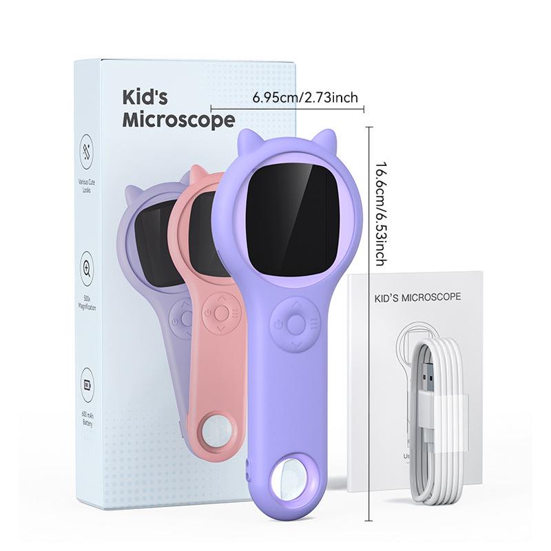 Children's Mini Handheld Electronic Microscope & Magnifier Educational Science Toy
