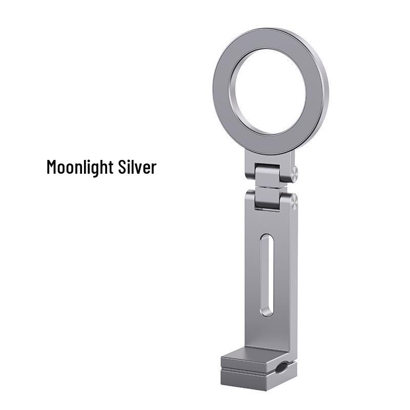 Magnetic Travel Phone Holder for Airplanes & Trains - MagSafe Compatible Tripod Holder