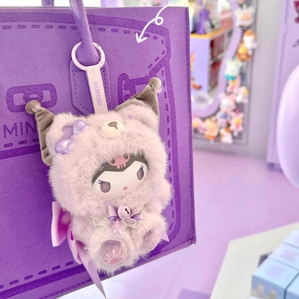 2026 New Kuromi Fox Island Series Vinyl Plush Blind Box Cute Cartoon Hello Kitty Kuromi Pendants Girl Bag Ornament Toy Gifts