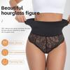 Women Tummy Control Shapewear Panties High Waisted Underpants Slimming Body Shaper Seamless Butt Lifter Lace Underwear Shaping Briefs