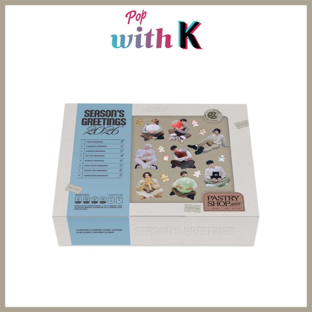 ATEEZ 2026 WEIHNACHTSGRÜSSE